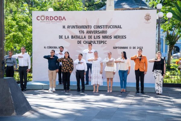 Conmemoran autoridades 176 Aniversario de la Batalla de Los Niños Héroes de Chapultepec