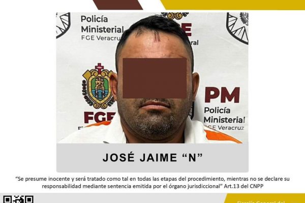 Detenido como probable responsable del delito de feminicidio