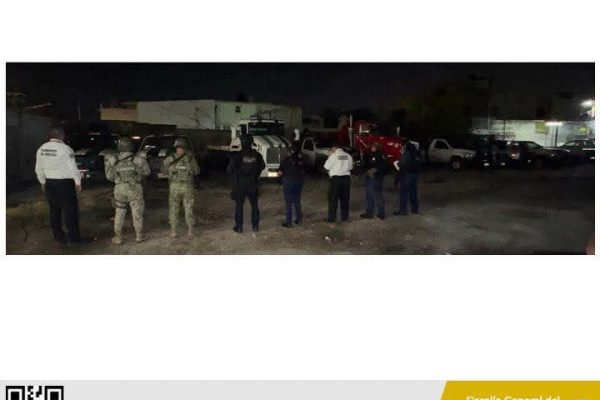 VEHÍCULOS ASEGURADOS EN OPERATIVO DE CATEO CON FUERZAS FEDERALES Y ESTATALES EN COATZACOALCOS