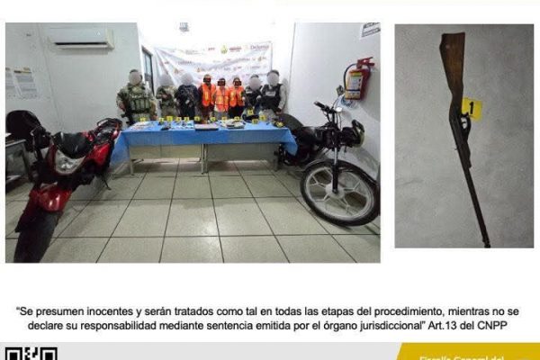TRES PERSONAS DETENIDAS, MOTOCICLETAS Y OBJETOS ASEGURADOS EN DOS OPERATIVOS DE CATEO CON FUERZAS FEDERALES Y ESTATALES EN MALTRATA