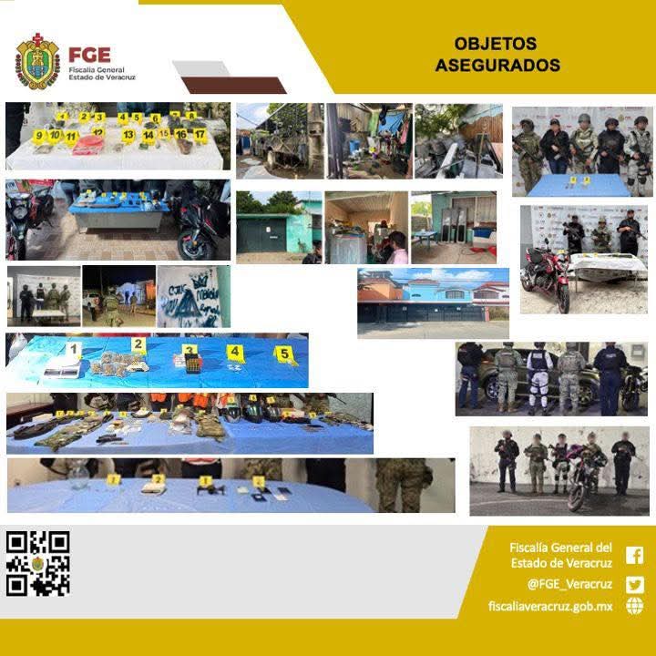 FGE INFORMA RESULTADOS DE OPERATIVOS DE CATEO EN COORDINACIÓN CON FUERZAS FEDERALES Y ESTATALES
