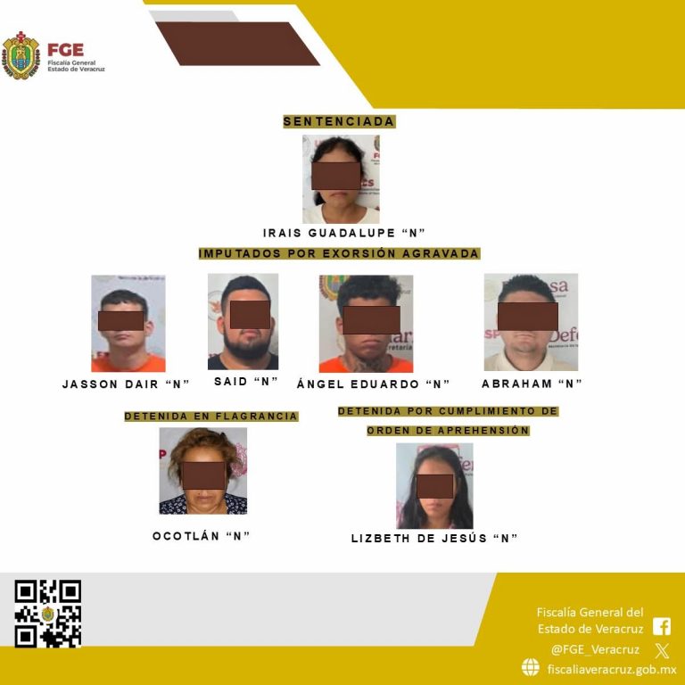 Resultados Operativos de la UECS derivan en Sentencia e Imputaciones por Secuestro y Extorsión en Veracruz