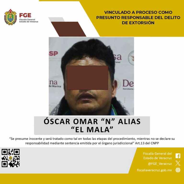 𝗧𝗿𝗮𝘀 𝗶𝗻𝘃𝗲𝘀𝘁𝗶𝗴𝗮𝗰𝗶𝗼́𝗻 𝗺𝗶𝗻𝗶𝘀𝘁𝗲𝗿𝗶𝗮𝗹, 𝗱𝗶𝗰𝘁𝗮𝗻 𝗽𝗿𝗶𝘀𝗶𝗼́𝗻 𝗽𝗿𝗲𝘃𝗲𝗻𝘁𝗶𝘃𝗮 𝗰𝗼𝗻𝘁𝗿𝗮 𝗢́𝘀𝗰𝗮𝗿 𝗢𝗺𝗮𝗿 “𝗡” 𝗽𝗿𝗲𝘀𝘂𝗻𝘁𝗼 𝗲𝘅𝘁𝗼𝗿𝘀𝗶𝗼𝗻𝗮𝗱𝗼𝗿 𝗲𝗻 𝗔𝘁𝗼𝘆𝗮𝗰