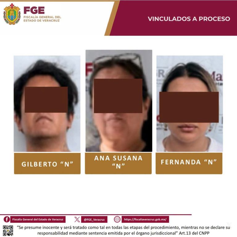 𝗘𝗻 𝗫𝗮𝗹𝗮𝗽𝗮, 𝗿𝗮𝘁𝗶𝗳𝗶𝗰𝗮𝗻 𝗽𝗿𝗶𝘀𝗶𝗼́𝗻 𝗽𝗿𝗲𝘃𝗲𝗻𝘁𝗶𝘃𝗮 𝗼𝗳𝗶𝗰𝗶𝗼𝘀𝗮 𝗲𝗻 𝗰𝗼𝗻𝘁𝗿𝗮 𝗱𝗲 𝘁𝗿𝗲𝘀 𝗽𝗲𝗿𝘀𝗼𝗻𝗮𝘀 𝗽𝗼𝗿 𝗹𝗮 𝗱𝗲𝘀𝗮𝗽𝗮𝗿𝗶𝗰𝗶𝗼́𝗻 𝗱𝗲 𝘂𝗻 𝗺𝗲𝗻𝗼𝗿; 𝘂𝗻𝗮 𝗱𝗲 𝗲𝗹𝗹𝗮𝘀, 𝗽𝗼𝗿 𝗵𝗼𝗺𝗶𝗰𝗶𝗱𝗶𝗼
