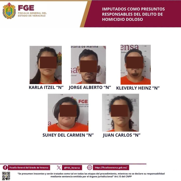 𝗣𝗿𝗶𝘀𝗶𝗼́𝗻 𝗽𝗿𝗲𝘃𝗲𝗻𝘁𝗶𝘃𝗮 𝗽𝗮𝗿𝗮 𝗰𝗶𝗻𝗰𝗼 𝗶𝗺𝗽𝘂𝘁𝗮𝗱𝗼𝘀 𝗽𝗼𝗿 𝗽𝗿𝗲𝘀𝘂𝗻𝘁𝗮 𝗽𝗮𝗿𝘁𝗶𝗰𝗶𝗽𝗮𝗰𝗶𝗼́𝗻 𝗲𝗻 𝗵𝗼𝗺𝗶𝗰𝗶𝗱𝗶𝗼 𝗱𝗼𝗹𝗼𝘀𝗼 𝗲𝗻 𝗖𝗼𝗮𝘁𝘇𝗮𝗰𝗼𝗮𝗹𝗰𝗼𝘀